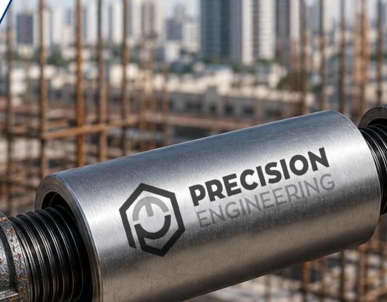 Threaded coupler and rebar